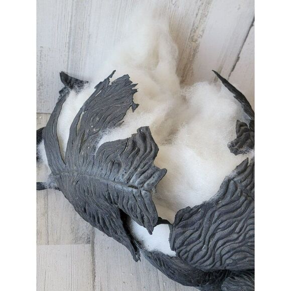 Vintage AS IS rubber attack black cat large Halloween pop decor - Picture 7 of 16